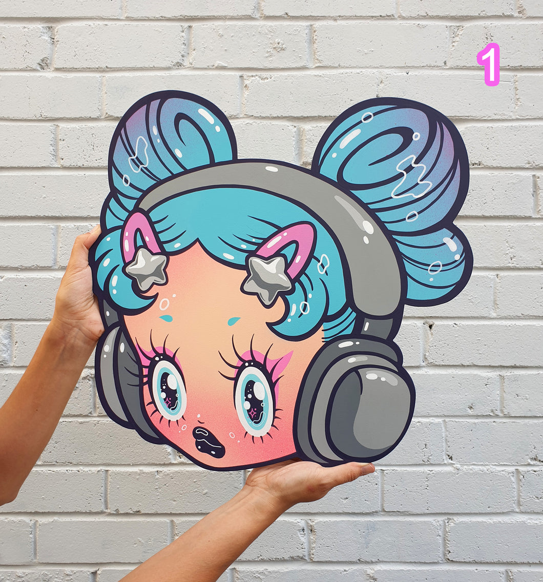 'Beat Maniac' Limited Edition Handmade Wooden Wall Hanging