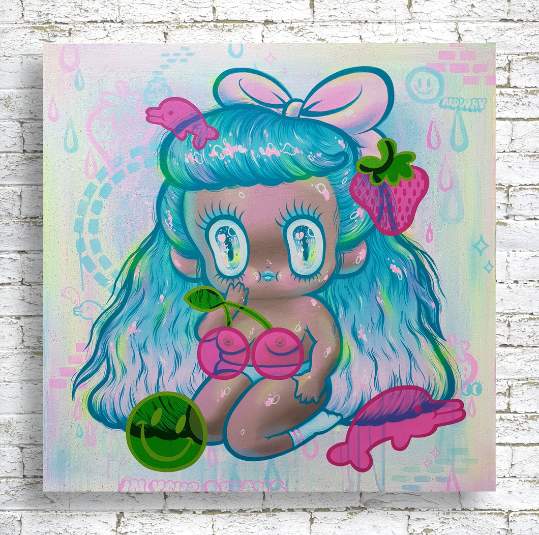 'Nostalgia' Original Acrylic on Canvas