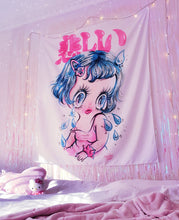 Load image into Gallery viewer, &#39;Kanashii&#39; Wall Tapestry Limited Edition
