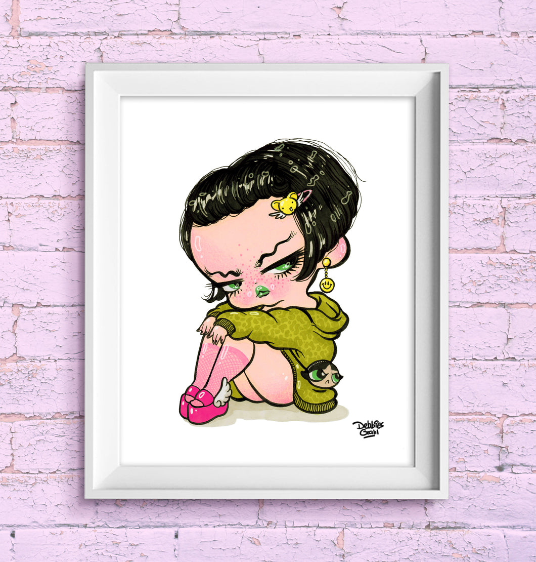 'Buttercup' PowerPuff Girls- 8x10