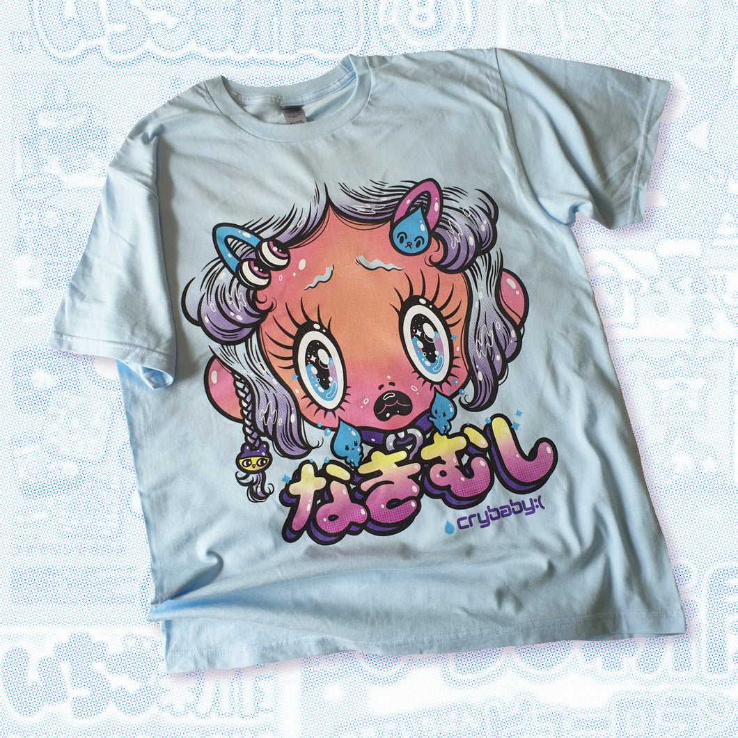 'Cry Baby' T-shirt Blue