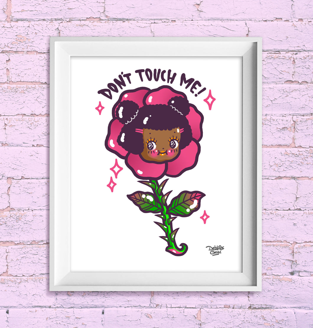 'Don't touch me!' - 8x10