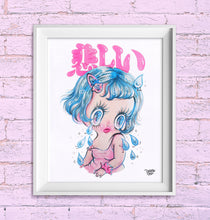 Load image into Gallery viewer, Discounted Bundle of 3 Sad Babes - A4 Size Prints
