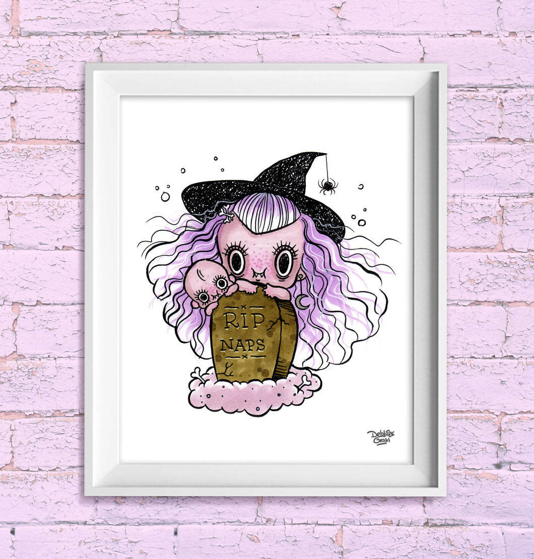 'Rip Naps' - 8x10